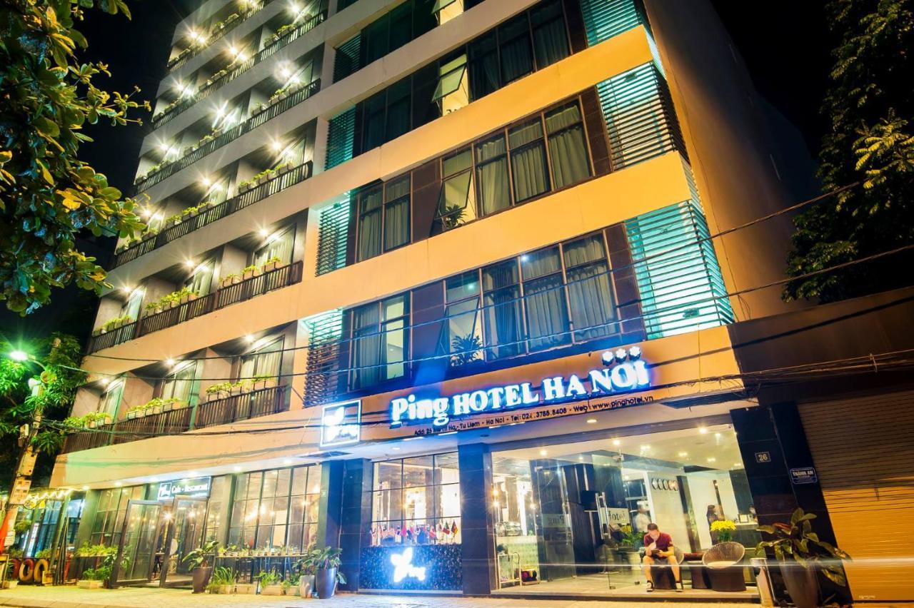 Hanoi Ping Luxury Hotel Exterior foto